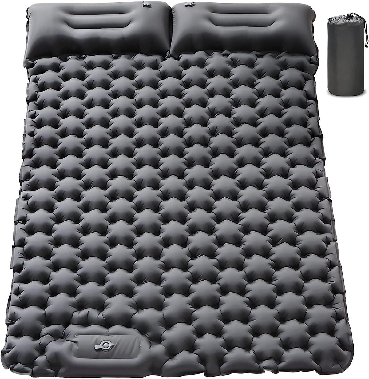 SupplyPax Double Inflatable Camping Mattress with Pillow Area – camping sleeping gear, product image 2
