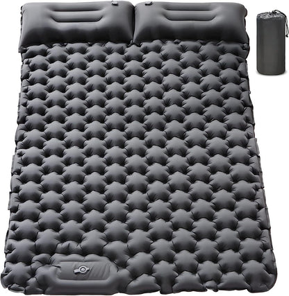 SupplyPax Double Inflatable Camping Mattress with Pillow Area – camping sleeping gear, product image 2