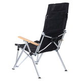 SupplyPax High-Back Reclining Folding Camping Chair – camping folding seat, product image 1