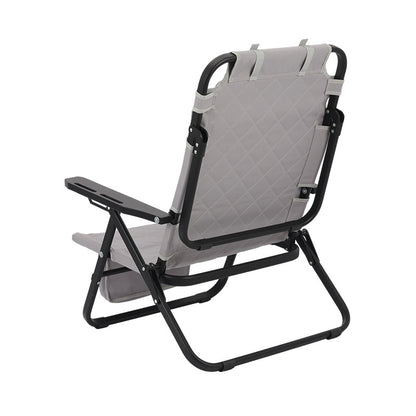SupplyPax Adjustable-Back Folding Camping Recliner Chair – camping folding seat, product image 2