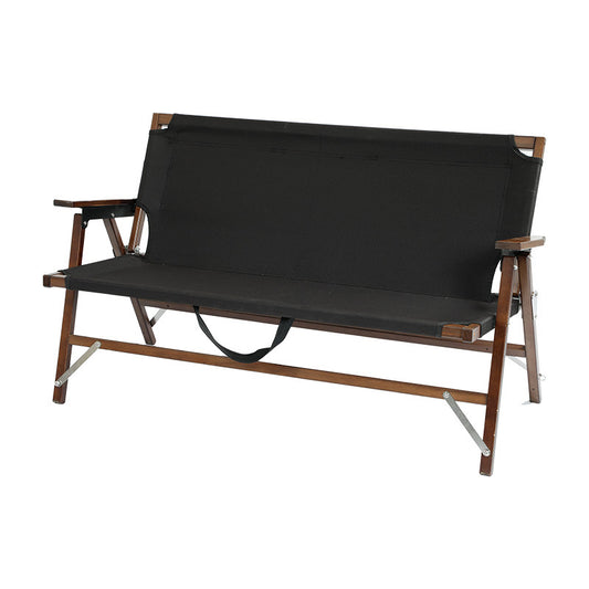 SupplyPax Two-Seat Folding Camping Bench – camping folding seat, product image 1